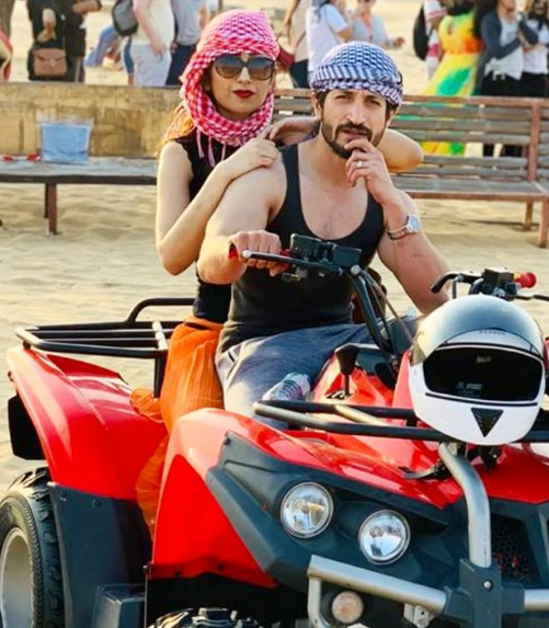 Newly Married Actor Salman Faisal And Neha Spend Vacations